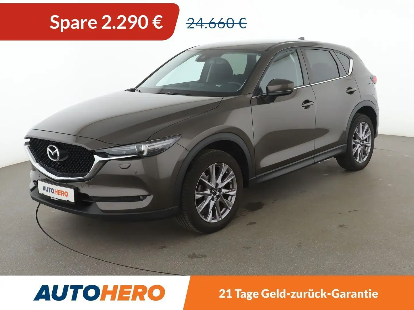 Mazda CX-5 2.0 Kangei 2WD*NAVI*LED*TEMPO*360°CAM*PDC*SHZ*AHK* Brun - 1