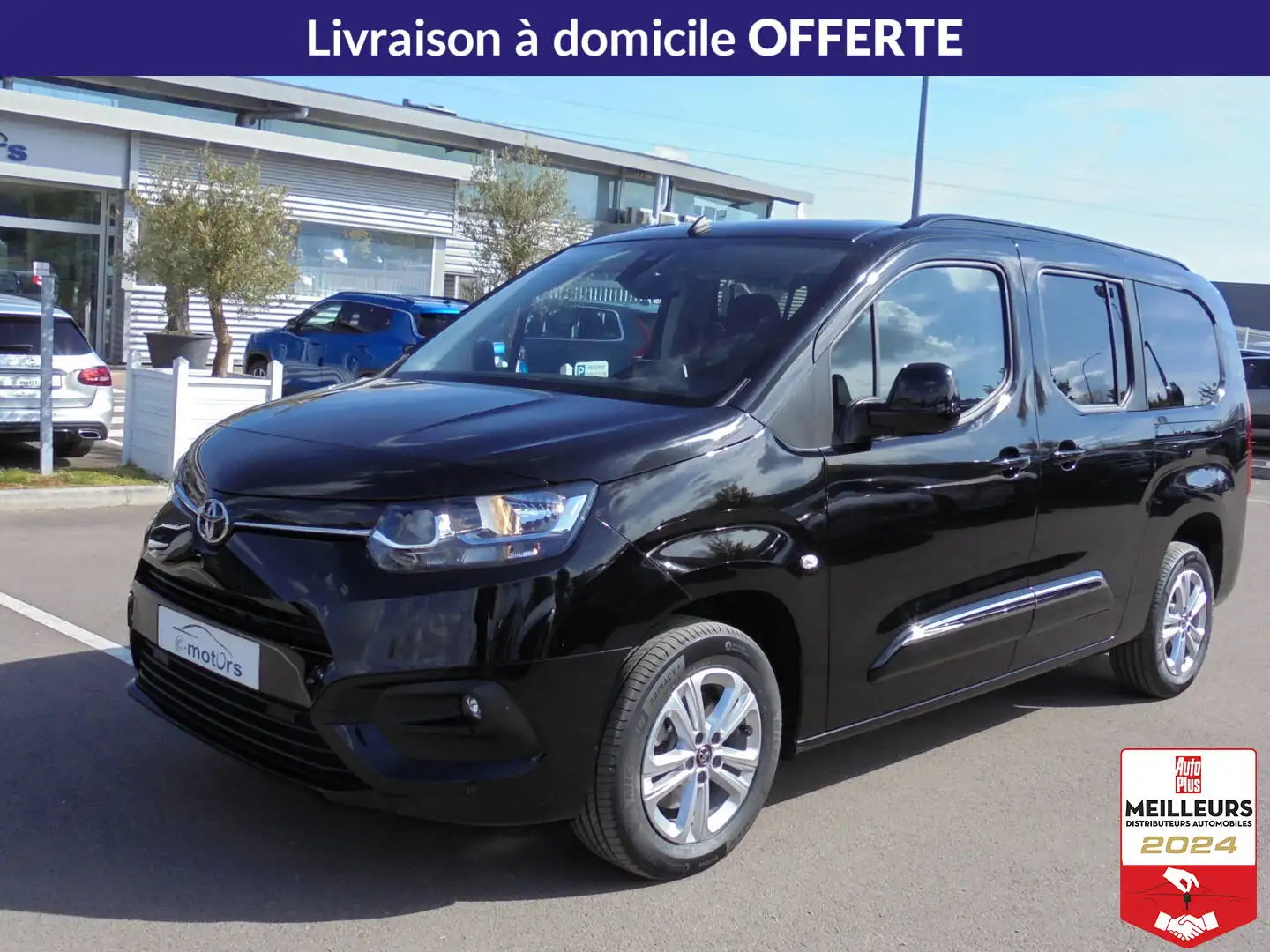 Toyota Proace City Proace City Verso Long Executive 130 D-4D BVA8 +7  Чорний - 1