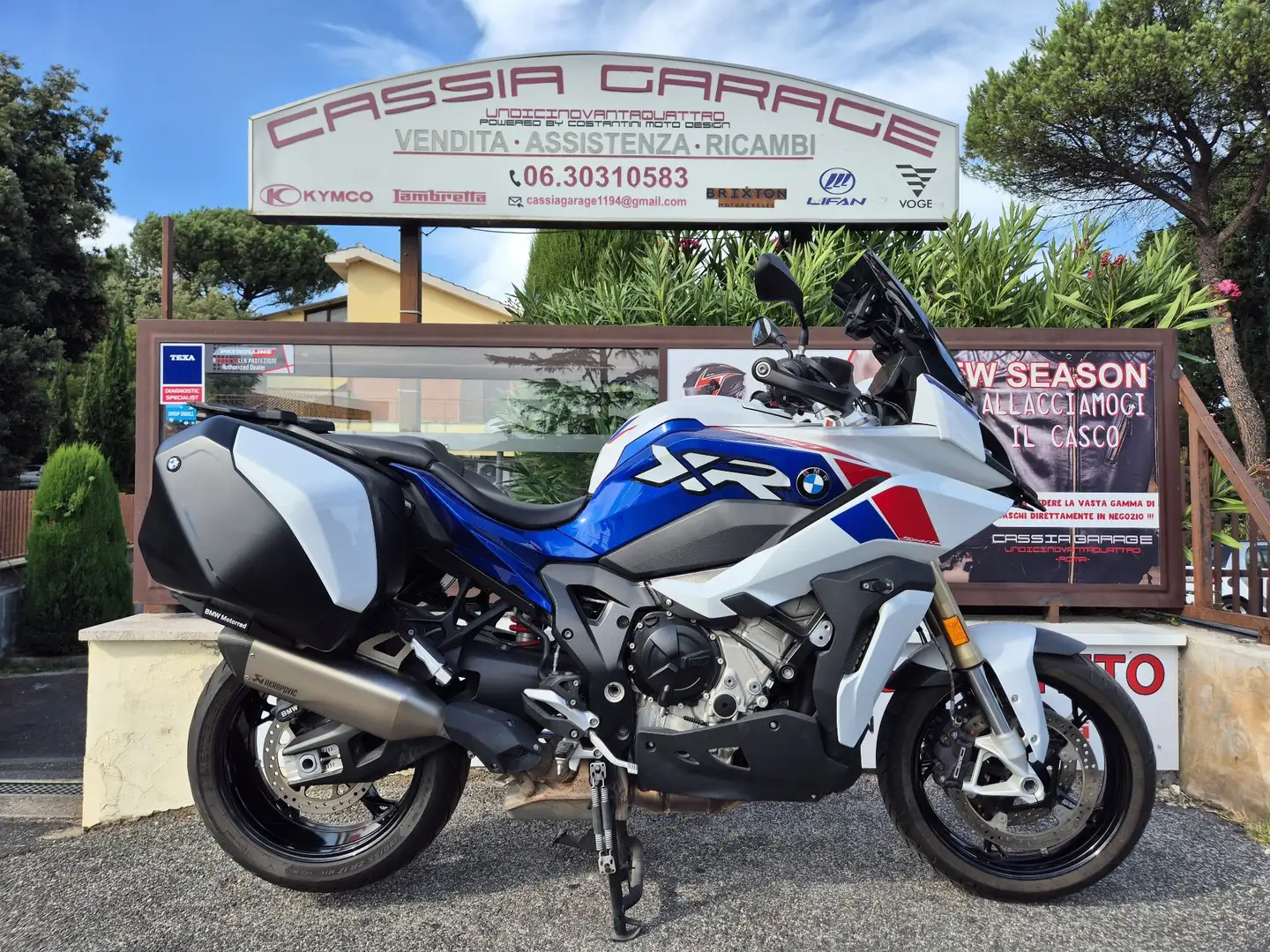 BMW S 1000 XR Bianco - 1