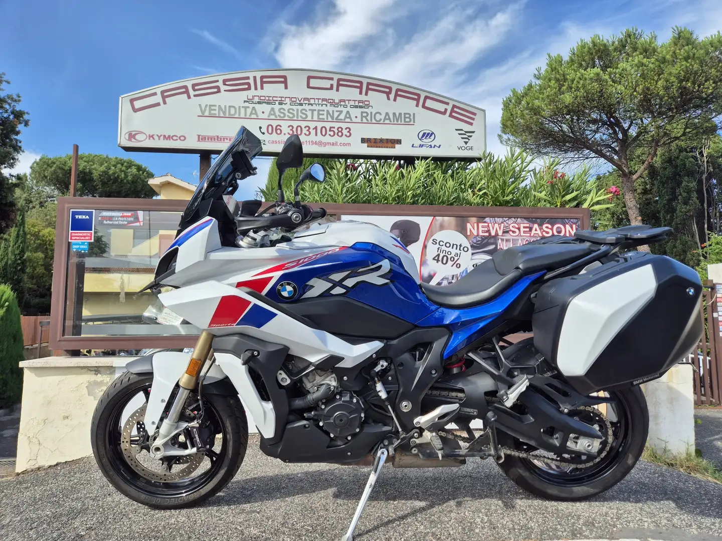 BMW S 1000 XR Bianco - 2