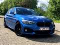 BMW 116 116i M Sport (140i looks) Bleu - thumbnail 1