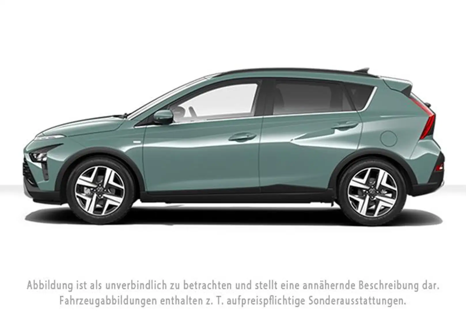 Hyundai BAYON TREND 1.0 T-GDI DCT *Lieferung möglich(bes_nb_2406 Grün - 2