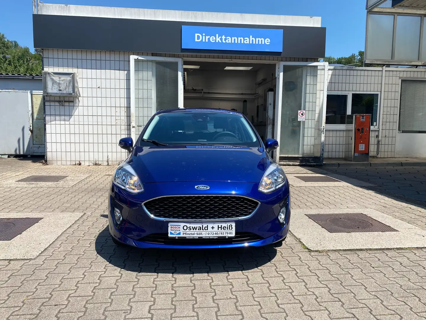 Ford Fiesta Cool *1.Hand*Klima*PDC Hinten* Blau - 1