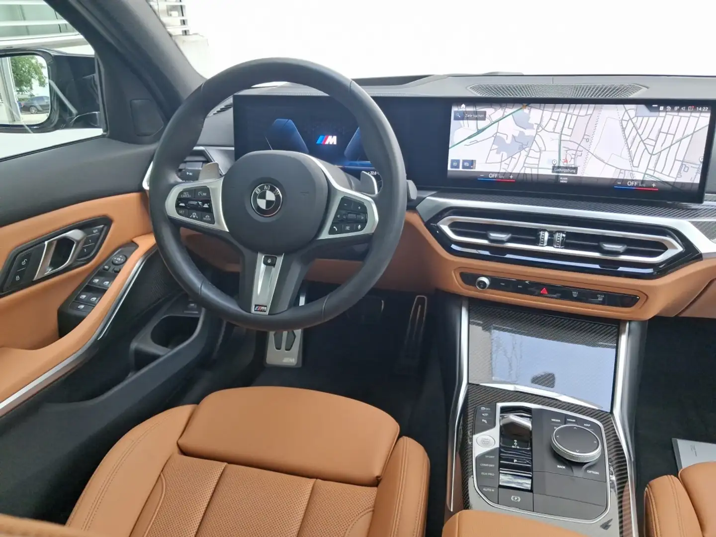 BMW 340 Mi xDrive Lim. LED Navi ParkAs+ Klima HiFi Gris - 2