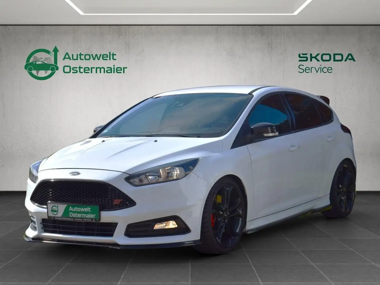 Ford Focus 2.0 ST*Friedrich-M.*H&R*Maxton*App-Connect Blanc - 1