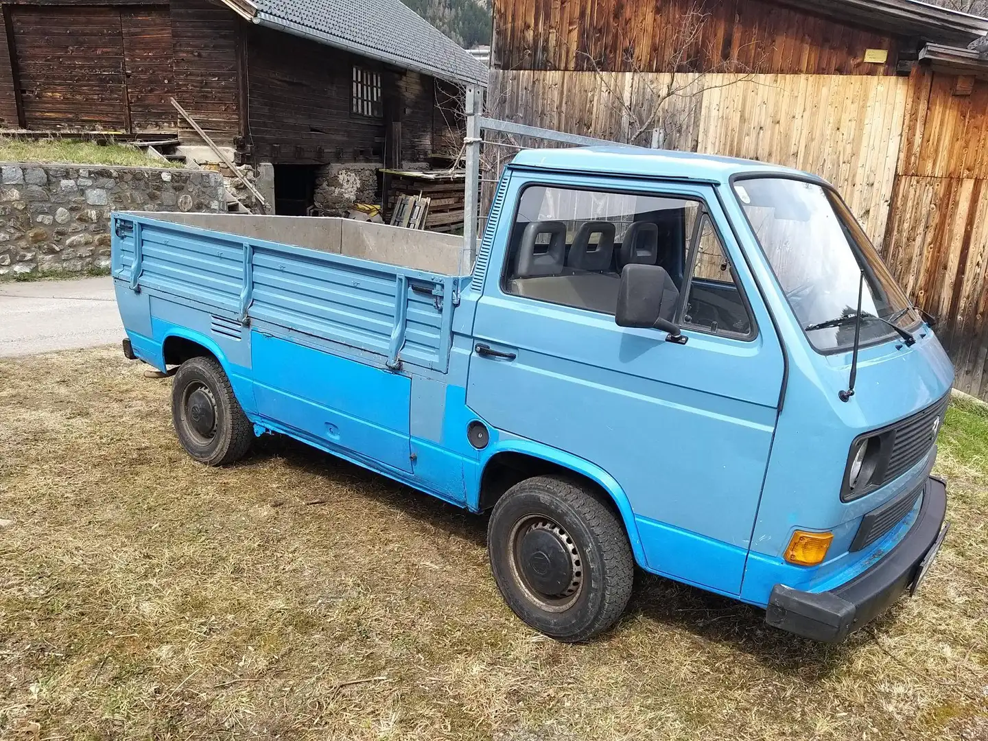 Volkswagen T3 Pritsche Blau - 2