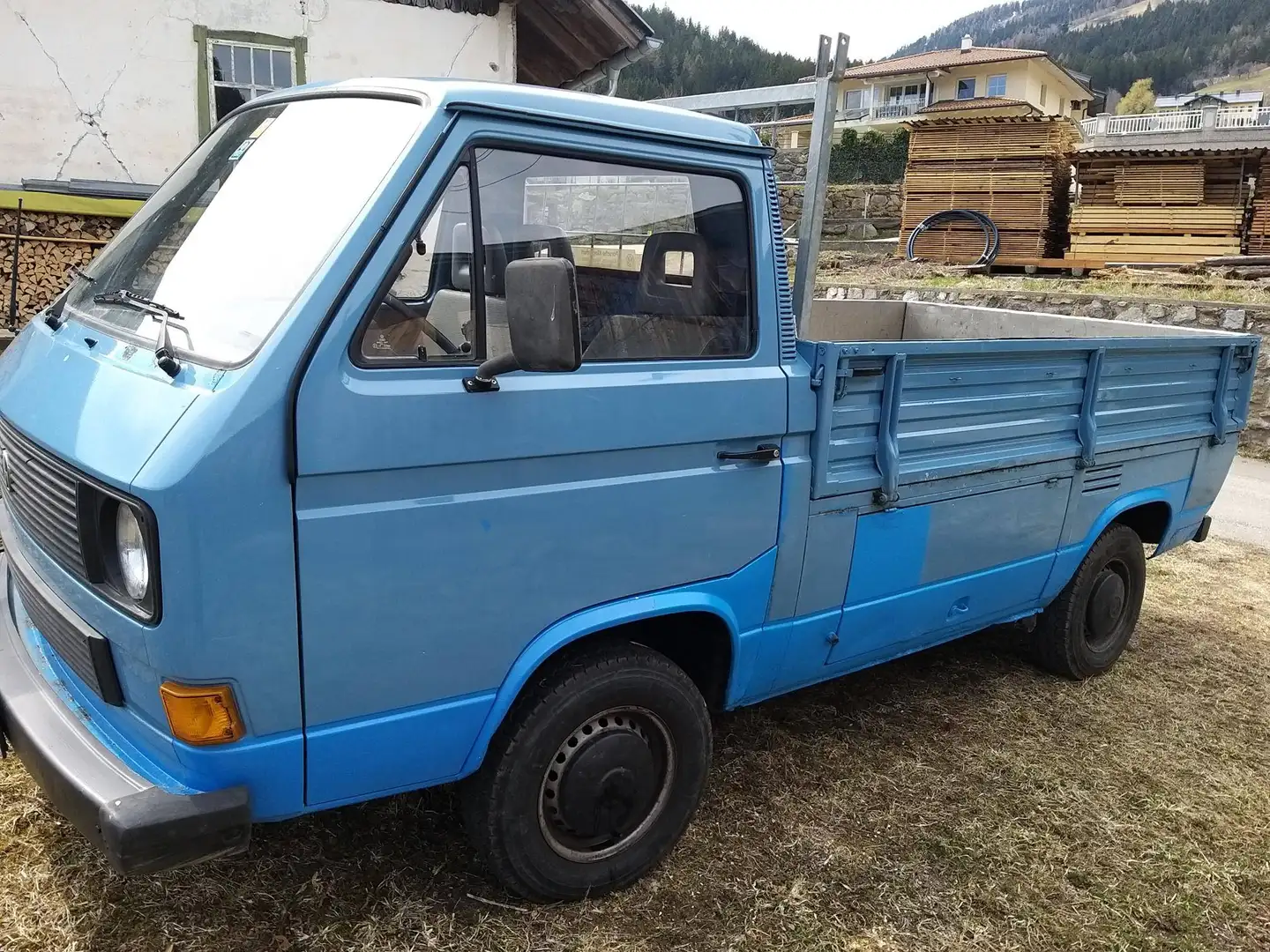 Volkswagen T3 Pritsche Blau - 1