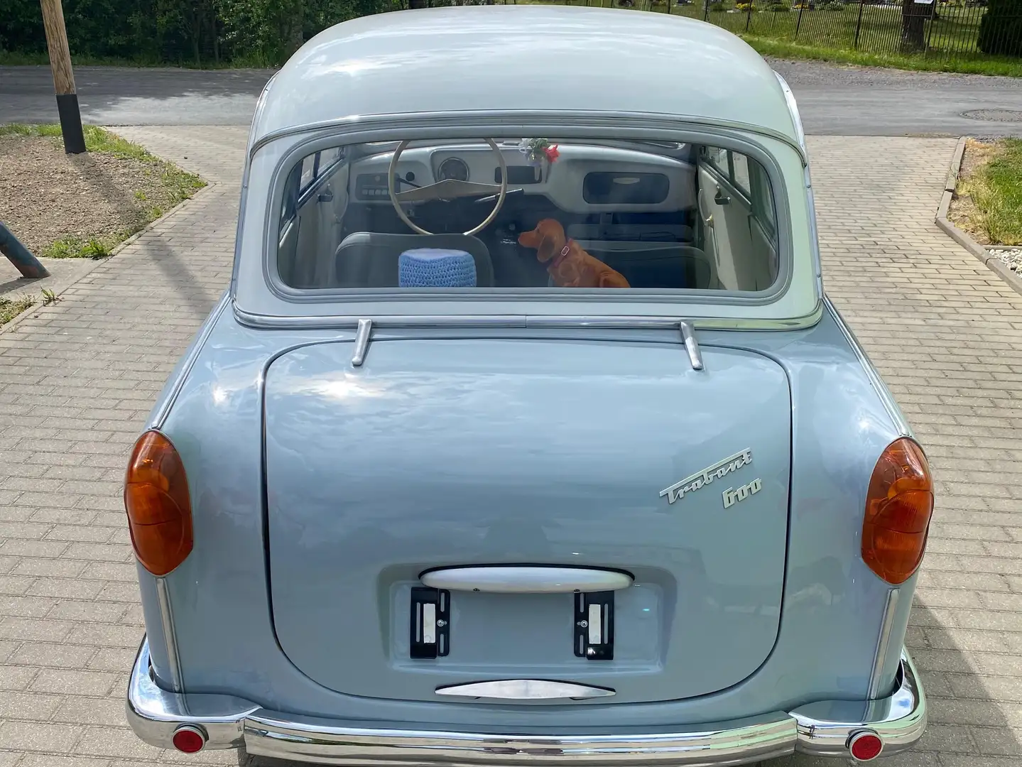 Trabant P60 600 Limousine Blau - 2