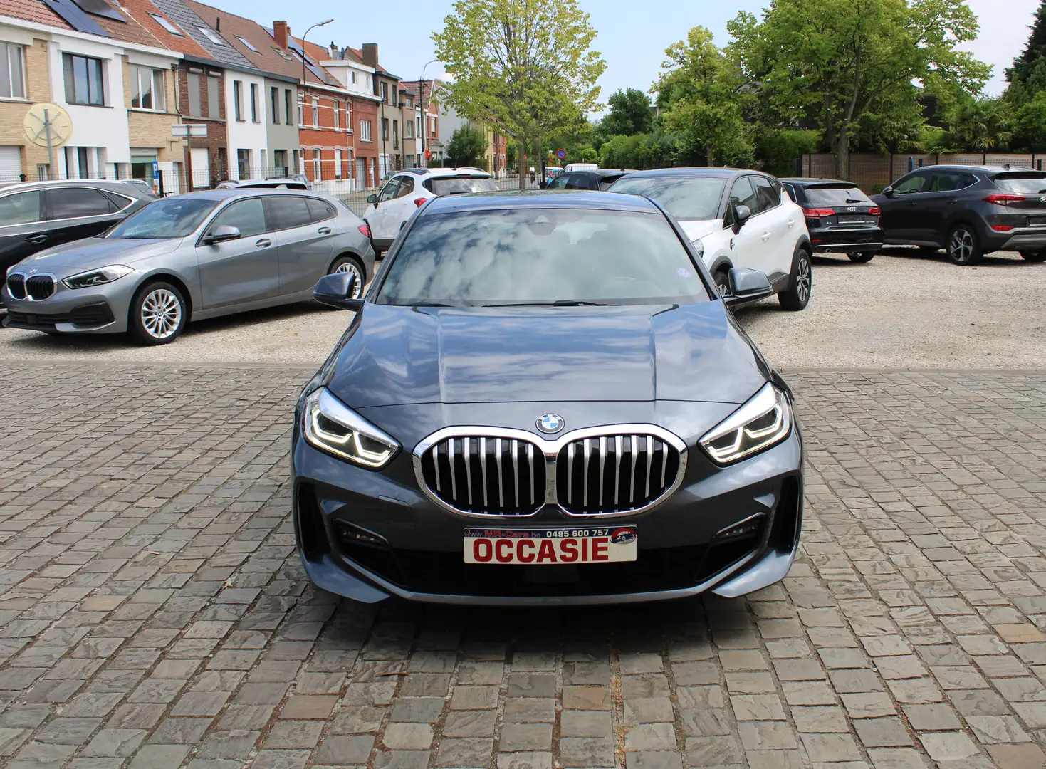BMW 118 i Automaat M-PACK !! Gris - 2