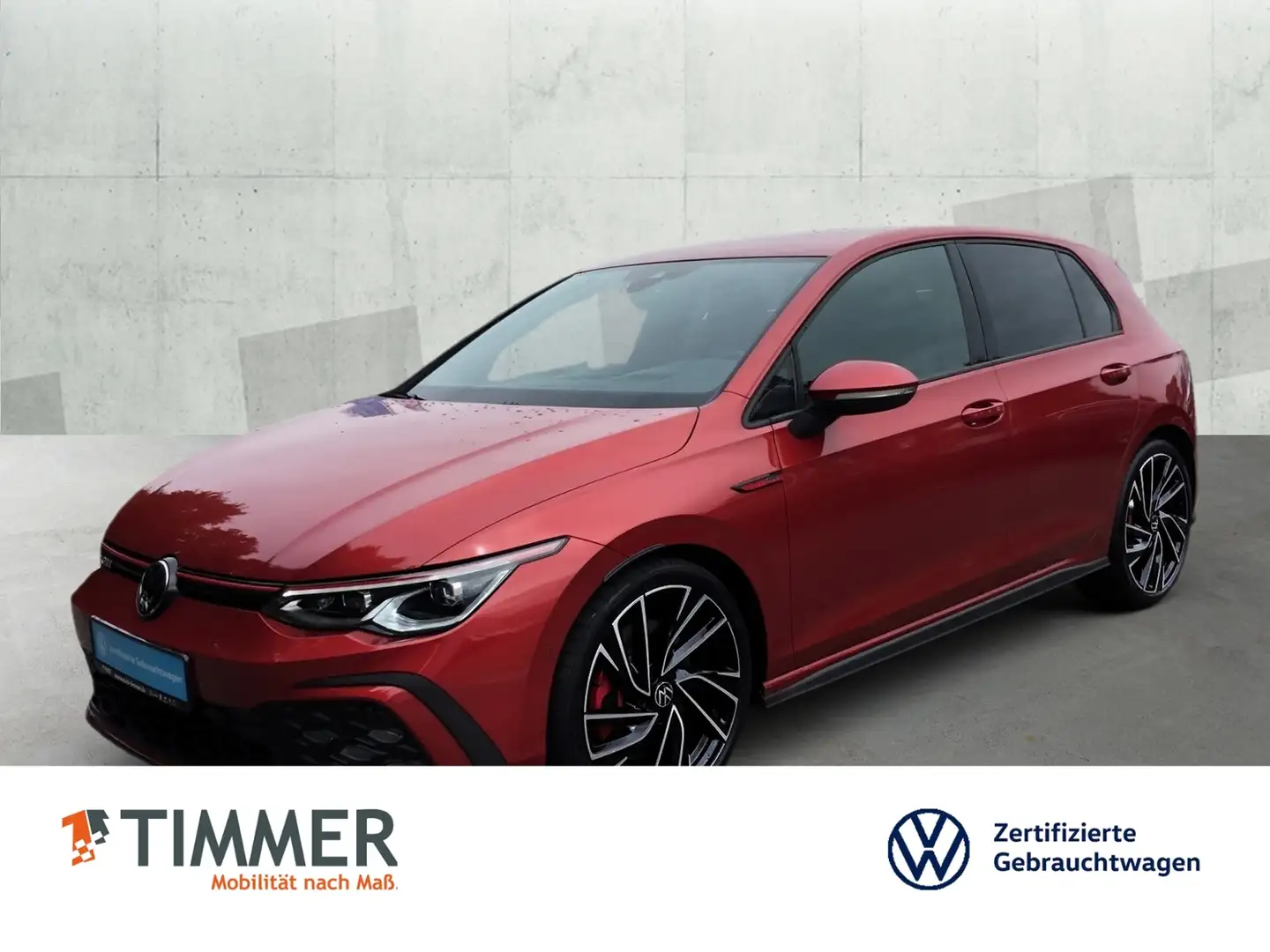 Volkswagen Golf VIII 2.0 GTI DSG *IQ.LIGHT *19" *AHK *RKAM *HuD * Rot - 1