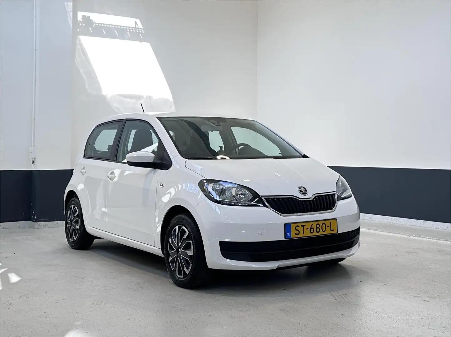 Skoda Citigo 1.0 Greentech Ambition | Cruise | Airco | Bluetoot Alb - 1