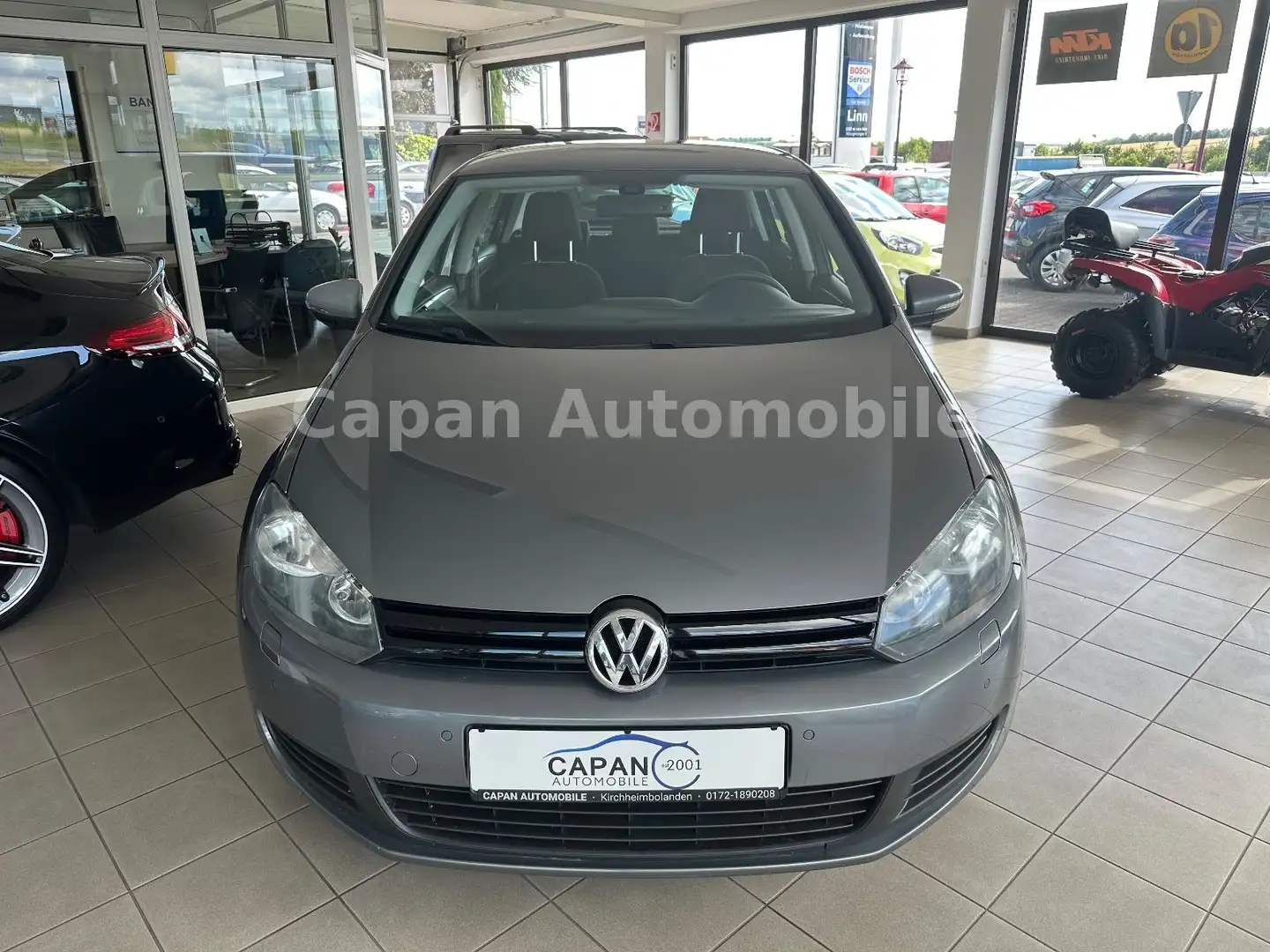 Volkswagen Golf VI Trendline Klima/Scheckheft/SHZ/EURO5 Grau - 2