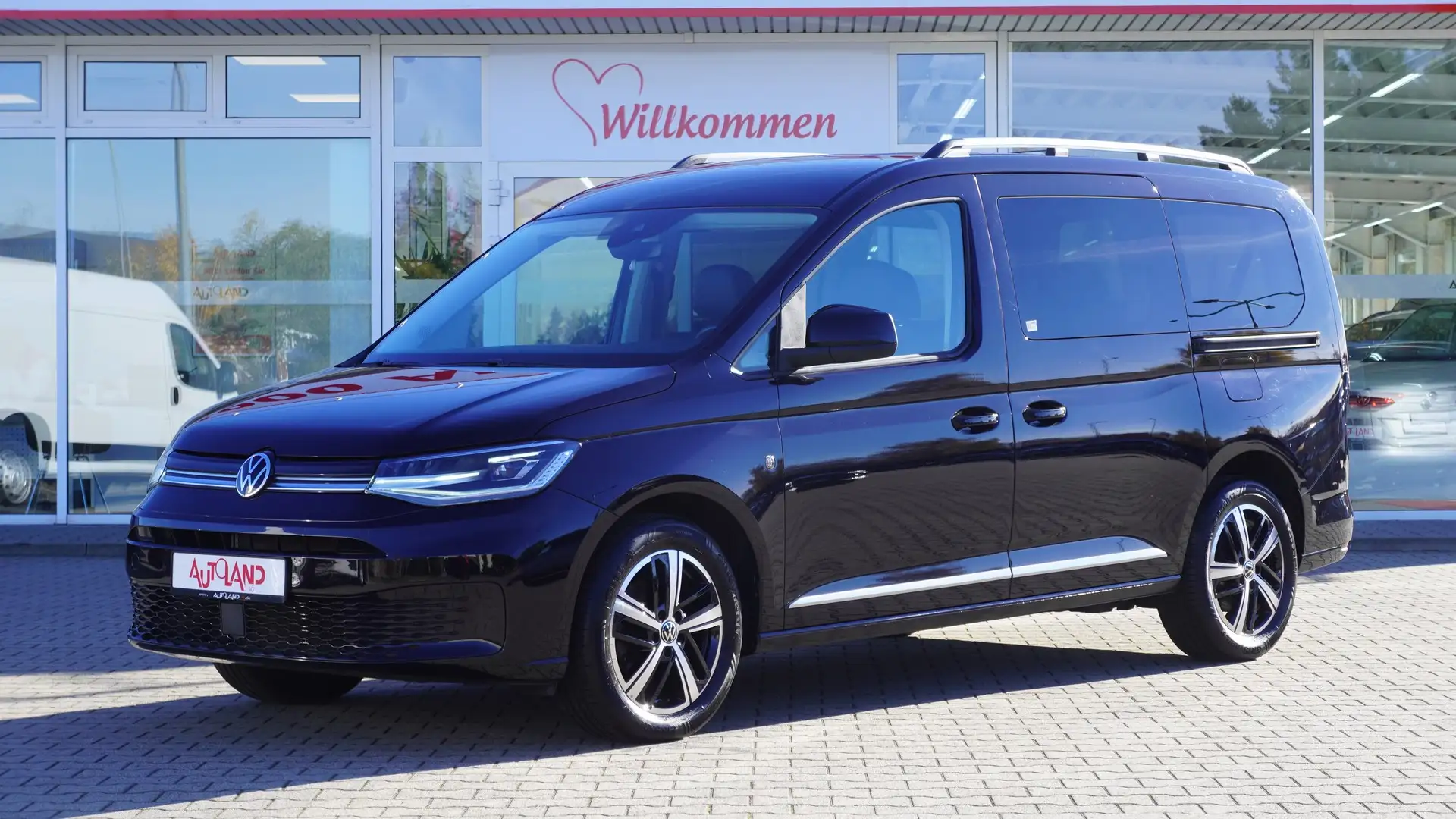 Volkswagen Caddy Maxi 1.5 TSI Style DSG LED Navi 7-Sitzer Schwarz - 2