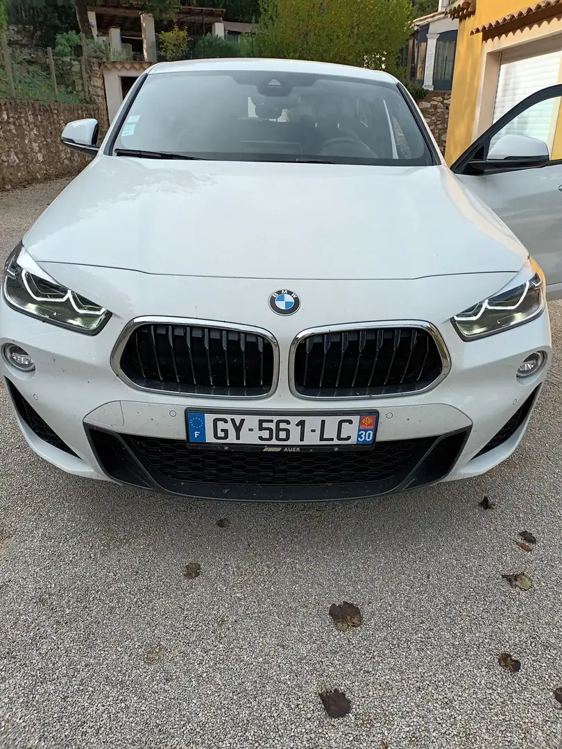 BMW X2 X2 sDrive 18i 140 ch DKG7 Lounge Blanc - 1