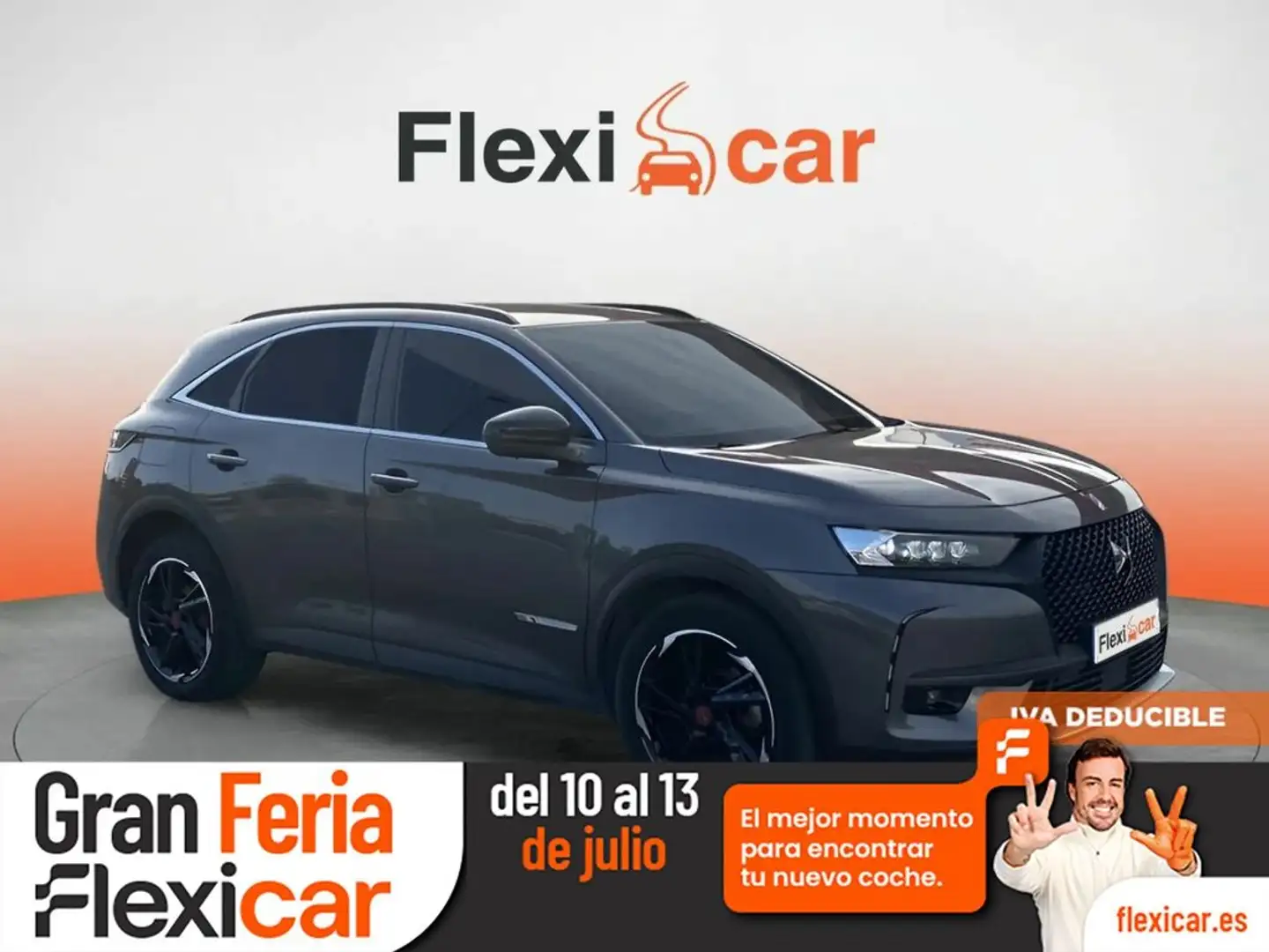 DS Automobiles DS 7 Crossback 2.0BlueHDi Performance Line Aut. Gris - 1