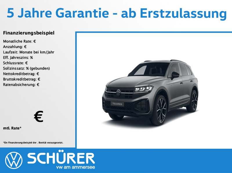 Volkswagen Touareg 3.0TDI R-Line BlackStyle Wankstabi Nachtsicht S...