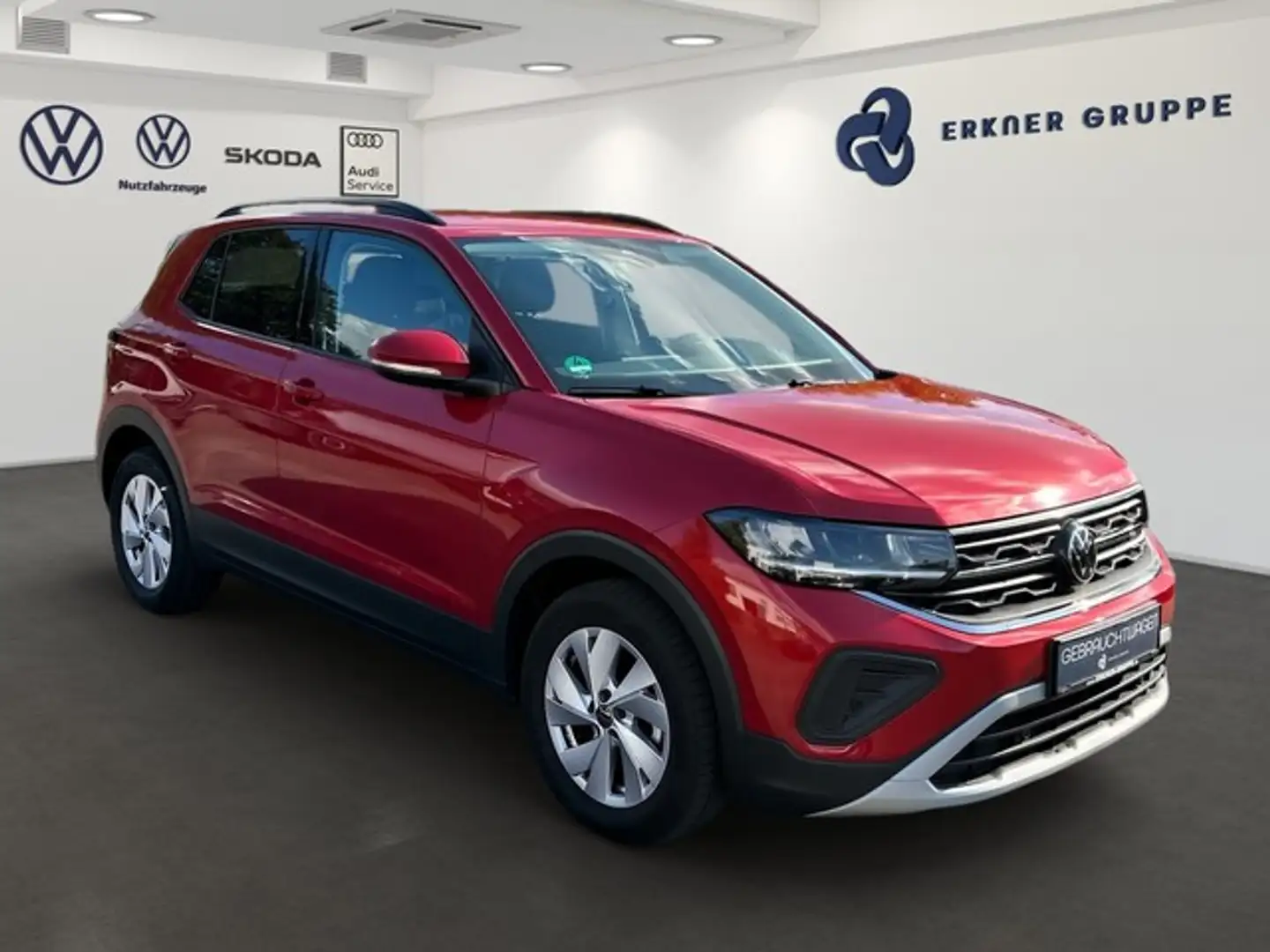 Volkswagen T-Cross 1.0TSI DSG Life LED+ACC+DIGI+++ Rojo - 2