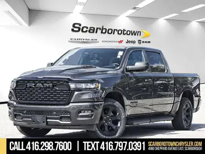 Gray 2026 RAM 1500 Pickup Truck Four-Wheel Drive 8-Speed Automatic
