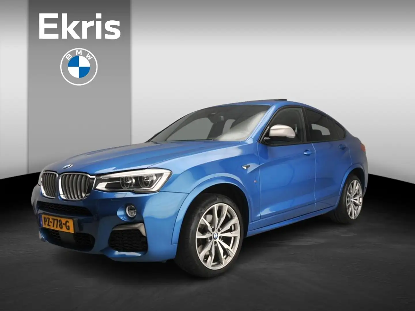 BMW X4 M40i | M-Sportpakket | LED | Leder | HUD | Active Blauw - 1