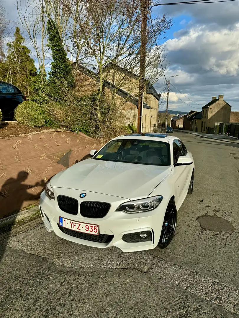 BMW 218 Pack M Blanc - 1