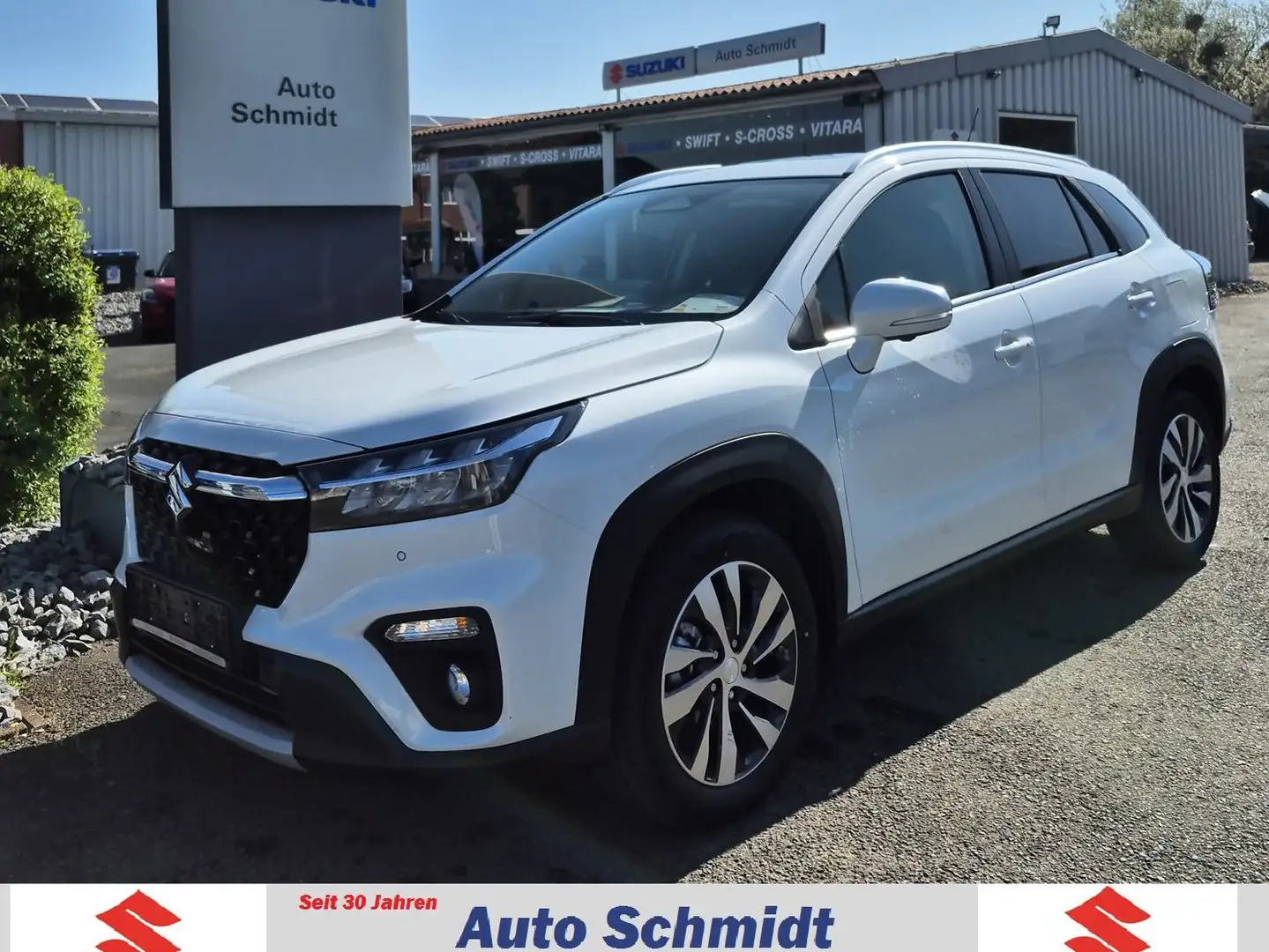 Suzuki S-Cross 1.4 Boosterjet Hybrid ALLGRIP Comfort+ Blanc - 1