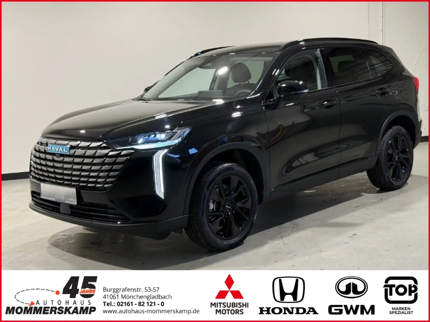 GWM HAVAL H6 Luxury HEV Leder+Automatik+HUD+PANO+dig.Cockpit+e- Schwarz - 1