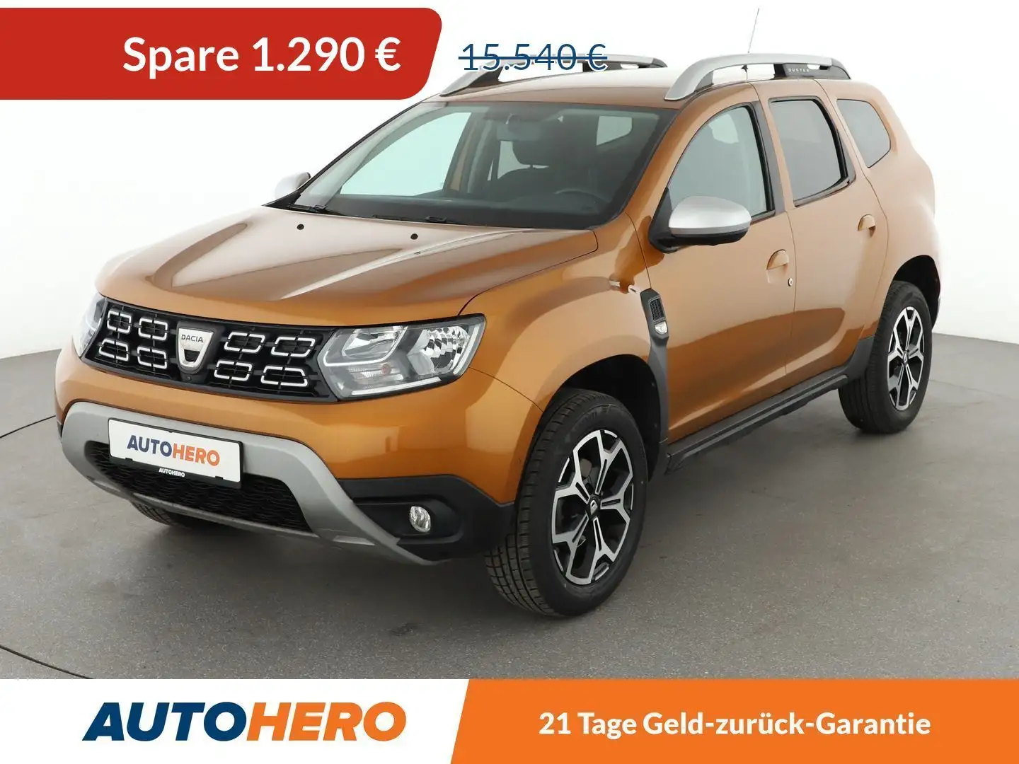 Dacia Duster 1.3 TCe Adventure*NAVI*360°*PDC*SHZ*TEMPO*KLIMA* Portocaliu - 1