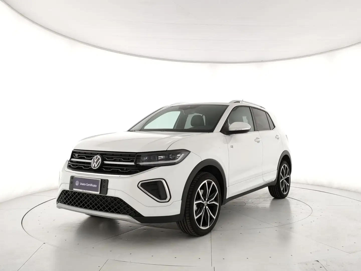 Volkswagen T-Cross 1.0 TSI 115 CV R-Line Blanc - 1