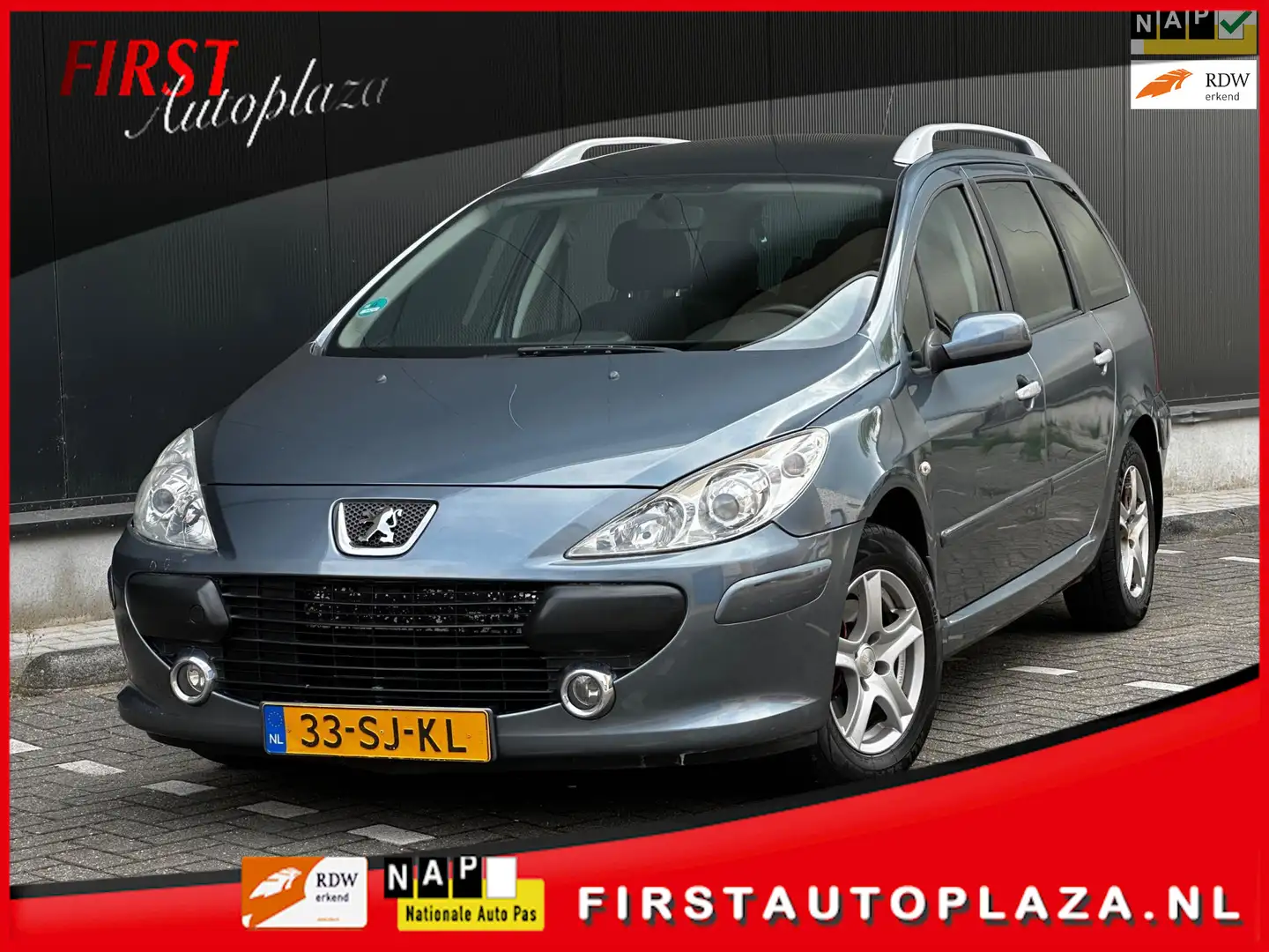Peugeot 307 SW 1.6-16V 7-PERSOONS AIRCO/CRUISE | INRUILKOOPJE Gris - 1