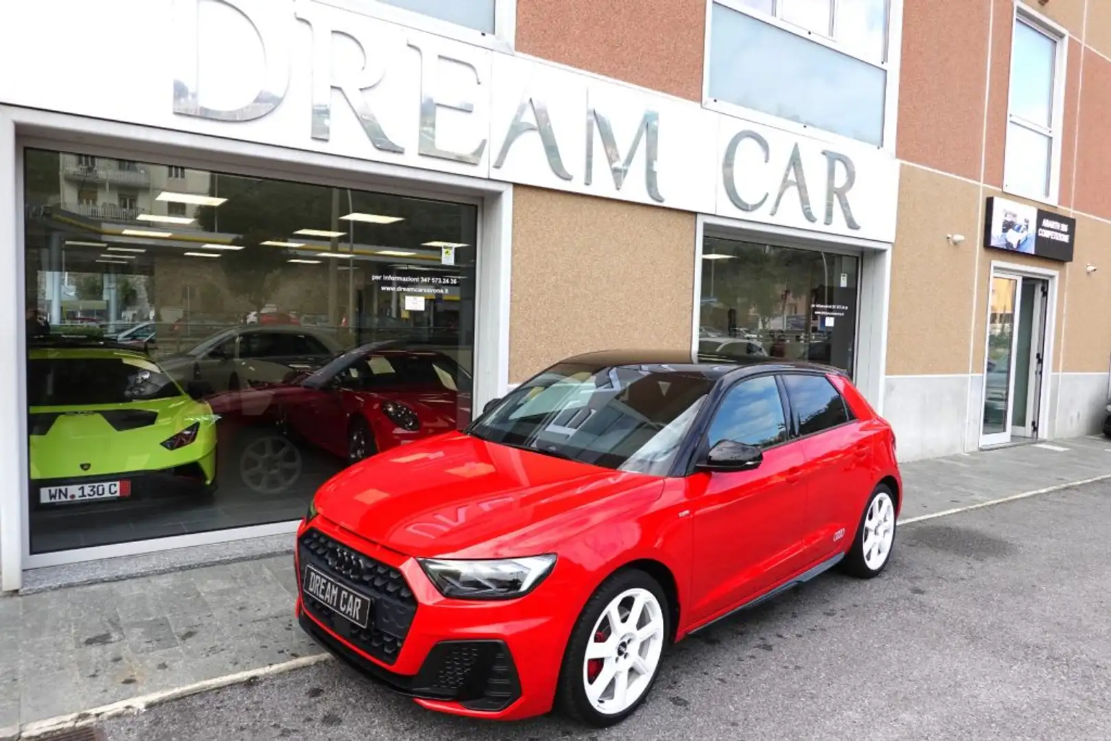 Audi A1 SPB 30 TFSI S tronic S line EDITION ONE Rouge - 1
