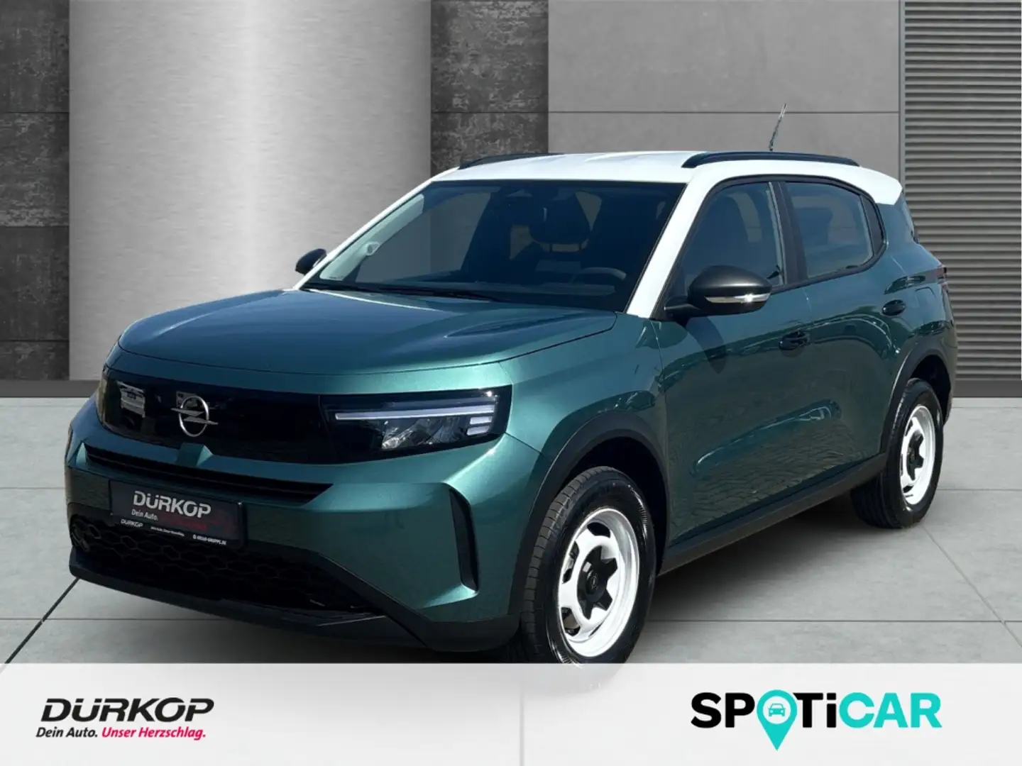 Opel Frontera Edition MHEV Digitales Cockpit LED Apple CarPlay A Grün - 1