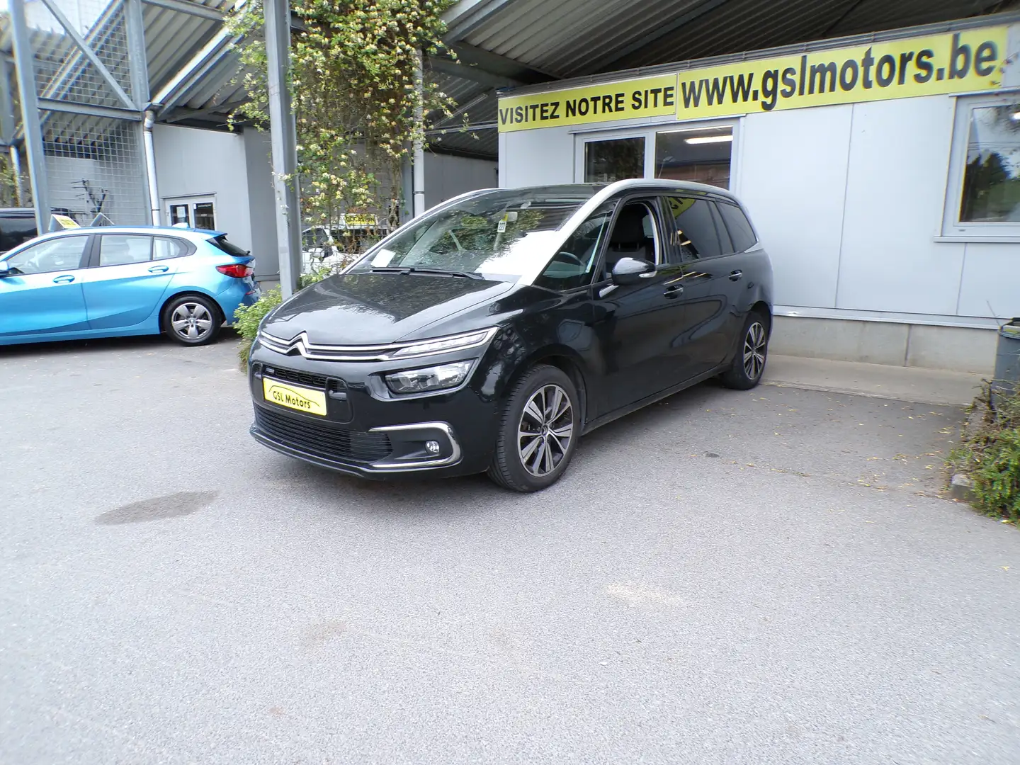 Citroen Grand C4 Picasso 1.2 130cv noir 04/17 89.387km Airco GPS Cruise USB Noir - 1