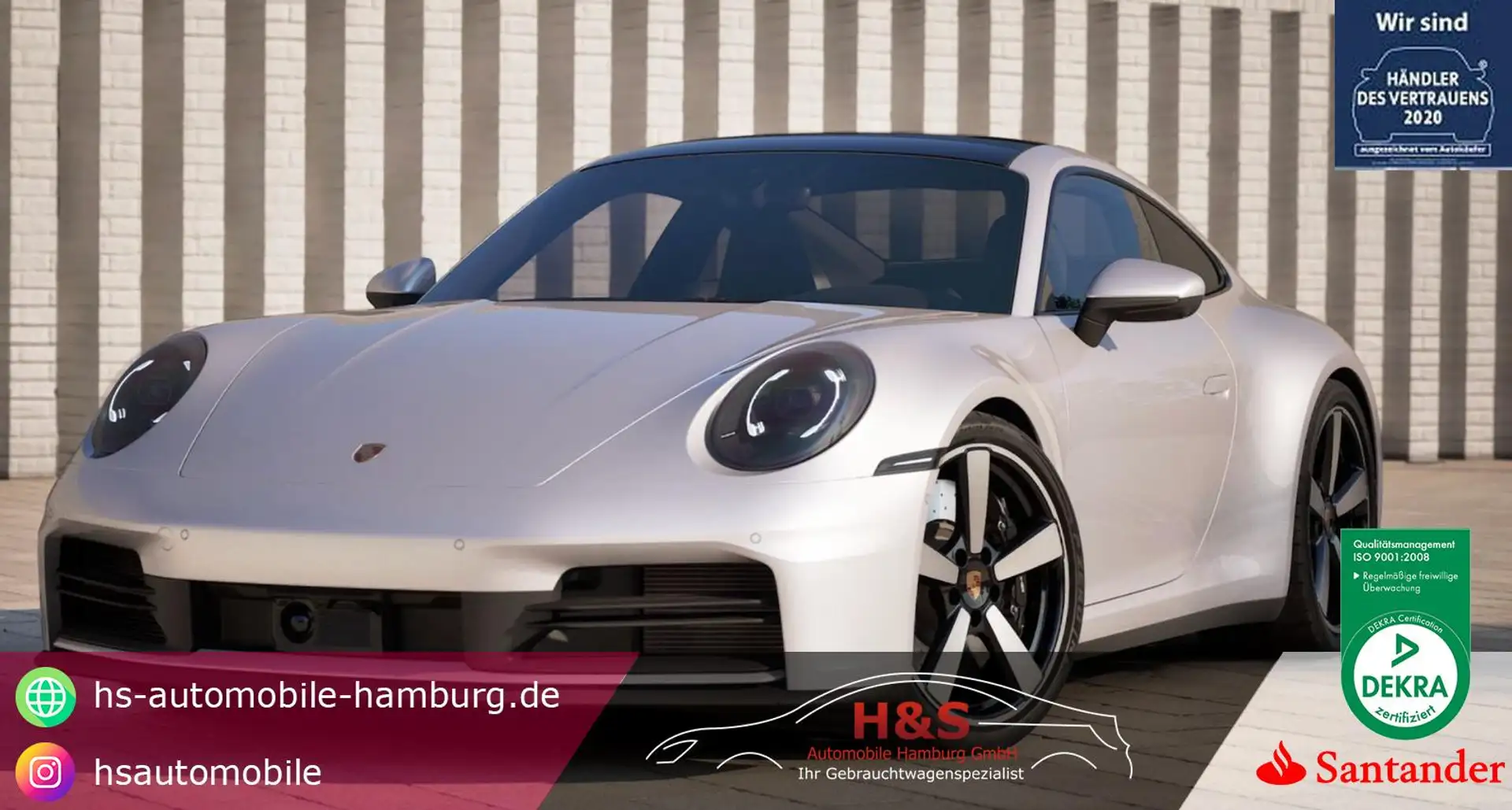 Porsche 992 911/992 Carrera S Gris - 1