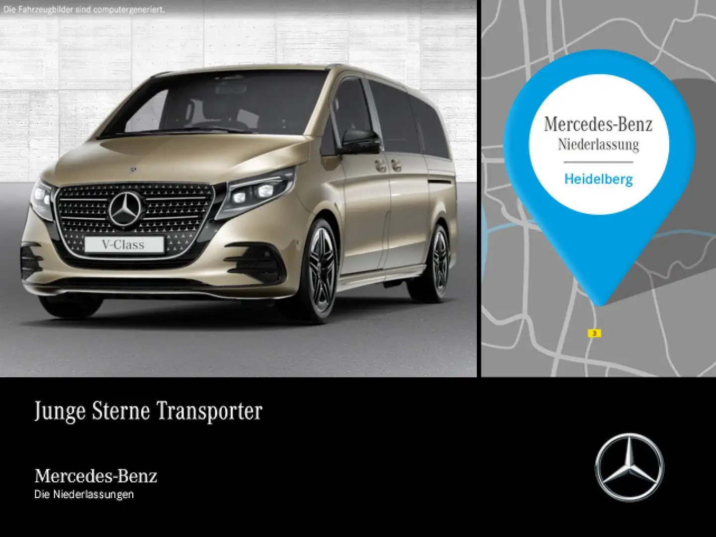 Mercedes-Benz V 300 d AVANTGARDE+AMG+9G+AHK+StandHZ+Klimaautom Oro - 1