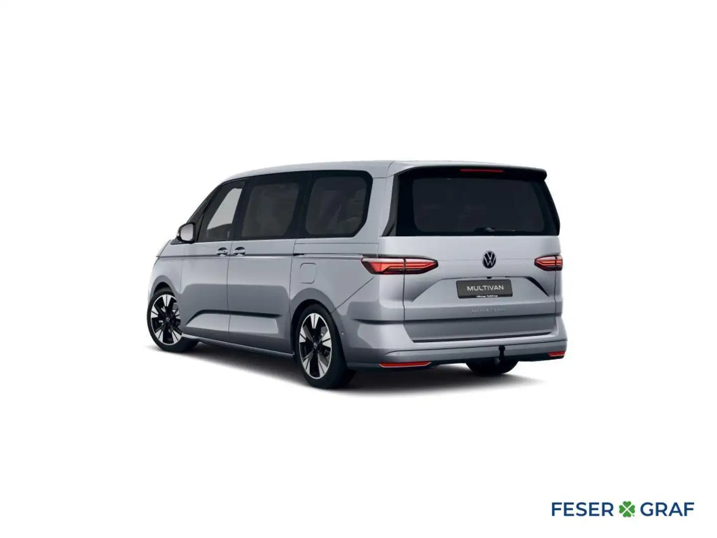 Volkswagen T7 Multivan Style TDI 110kW LÜ Sofort Verfügbar Silber - 2