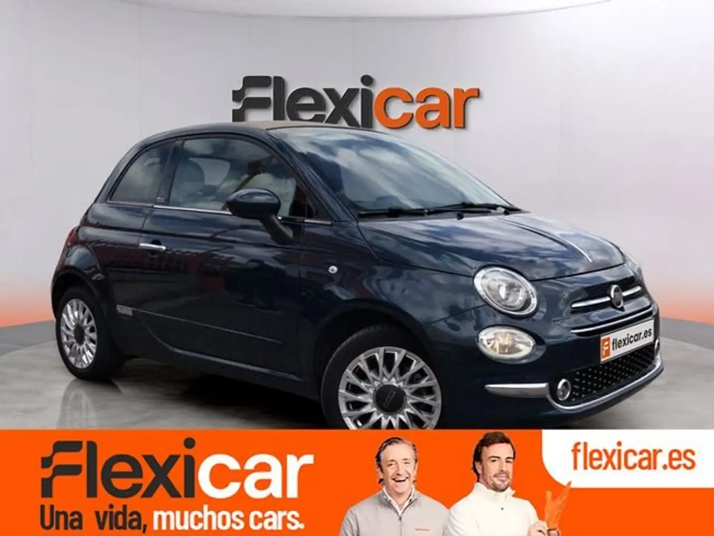 Fiat 500C 1.2 Mirror Azul - 1