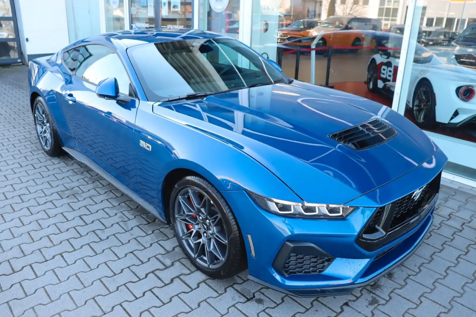 Ford Mustang 5.0 V8 GT Fastback MagneRide 4,99% FIN Blau - 2