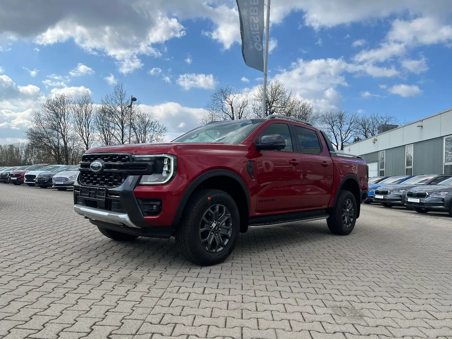 Ford Ranger Wildtrak 2.0 Ecoblue Doppelkabine 4WD AHK Roşu - 1