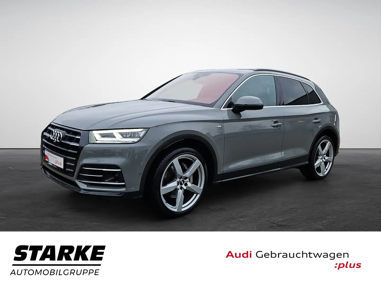 Audi Q5 55 TFSI e S tronic quattro S-line NaviPlus Matr... Gris - 1