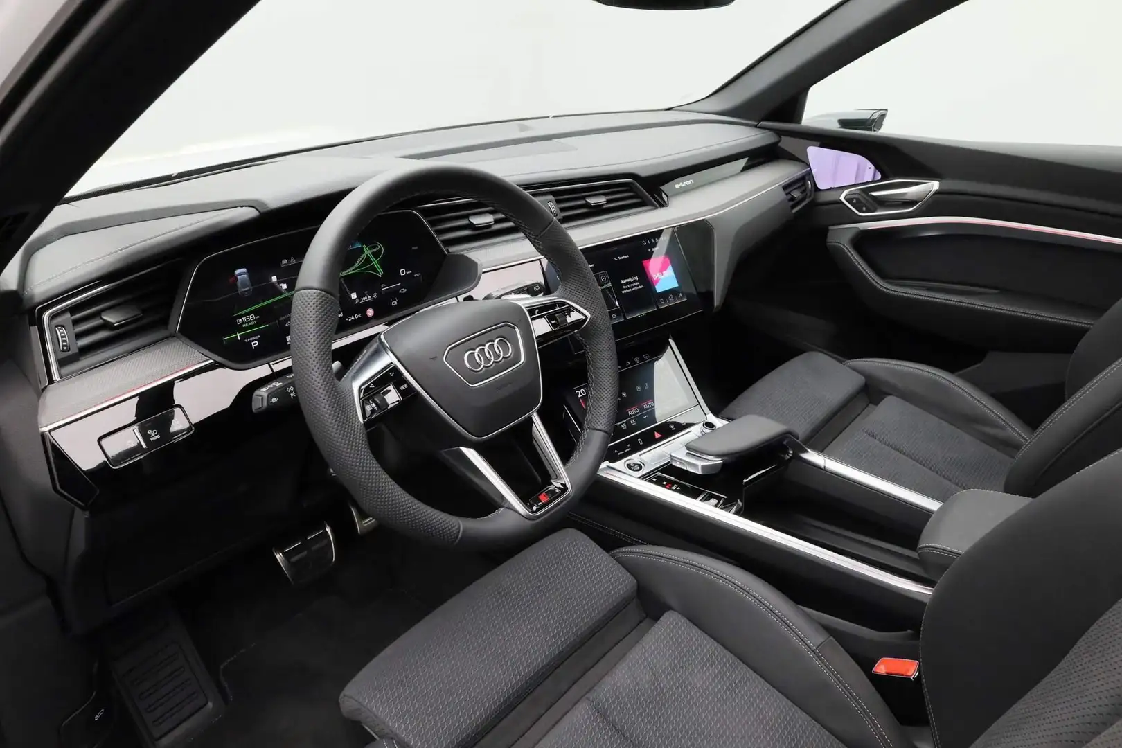 Audi Q8 e-tron 55 quattro 408PK S Edition 115 kWh | S-Line | Pano Wit - 2