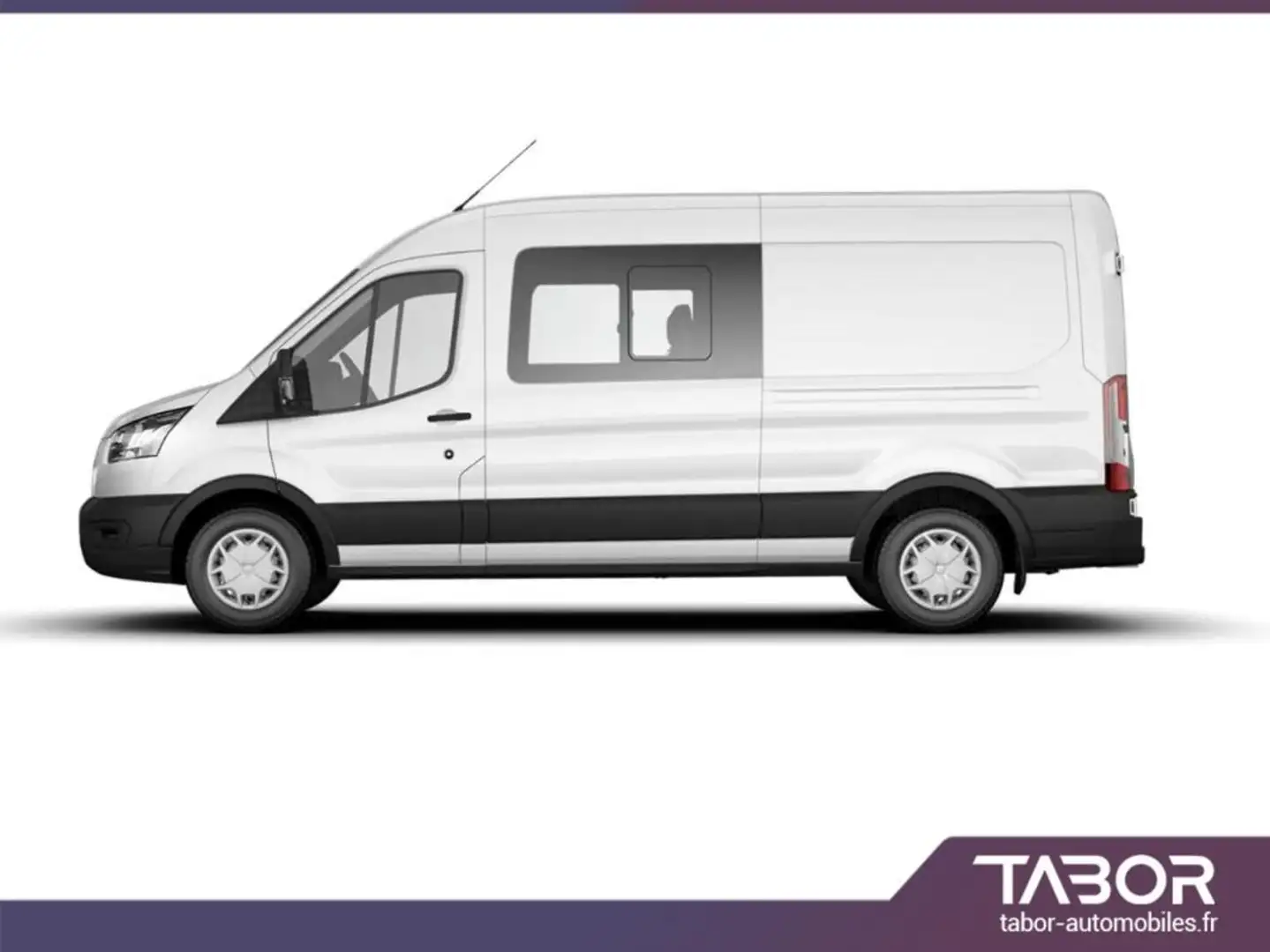 Ford Transit DCiV 350 TDCi 165 RWD L3H2 Trend Blanc - 2