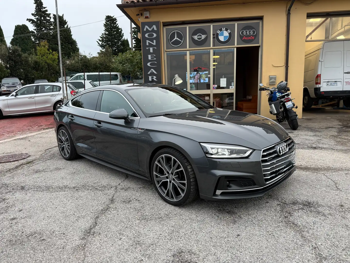 Audi A5 Sportback 2.0 tdi 2xSline  quattro 190cv s-tronic Grigio - 1