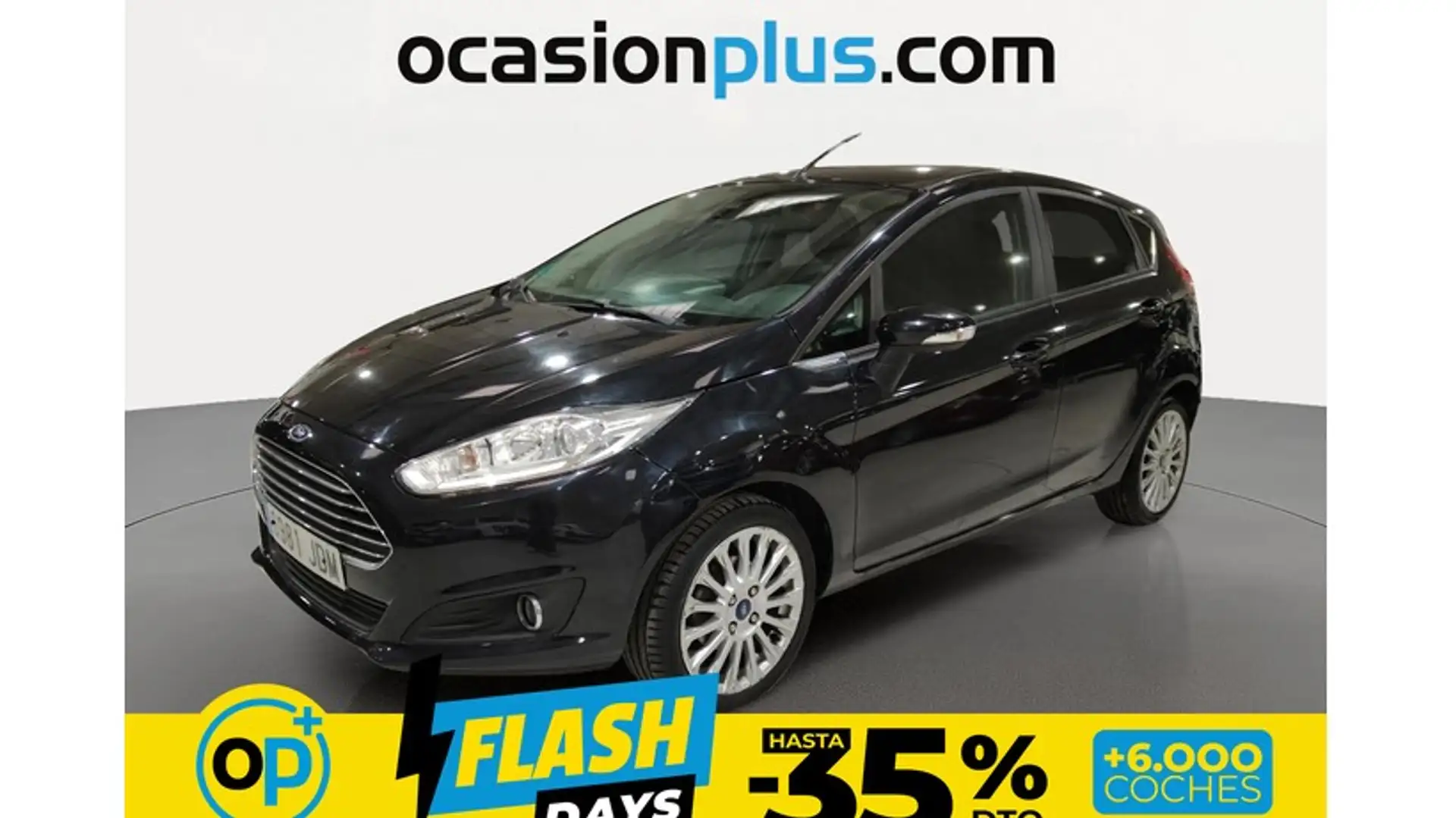 Ford Fiesta 1.0 EcoBoost Titanium Negro - 1