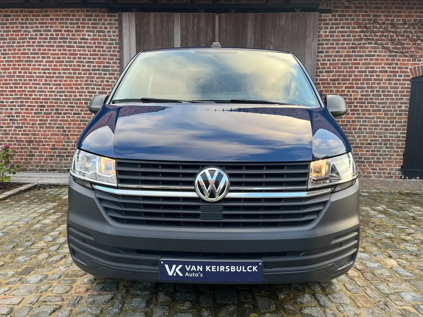Volkswagen Transporter Carplay Navi Pdc Airco 3-Zit Facelift Blauw - 2