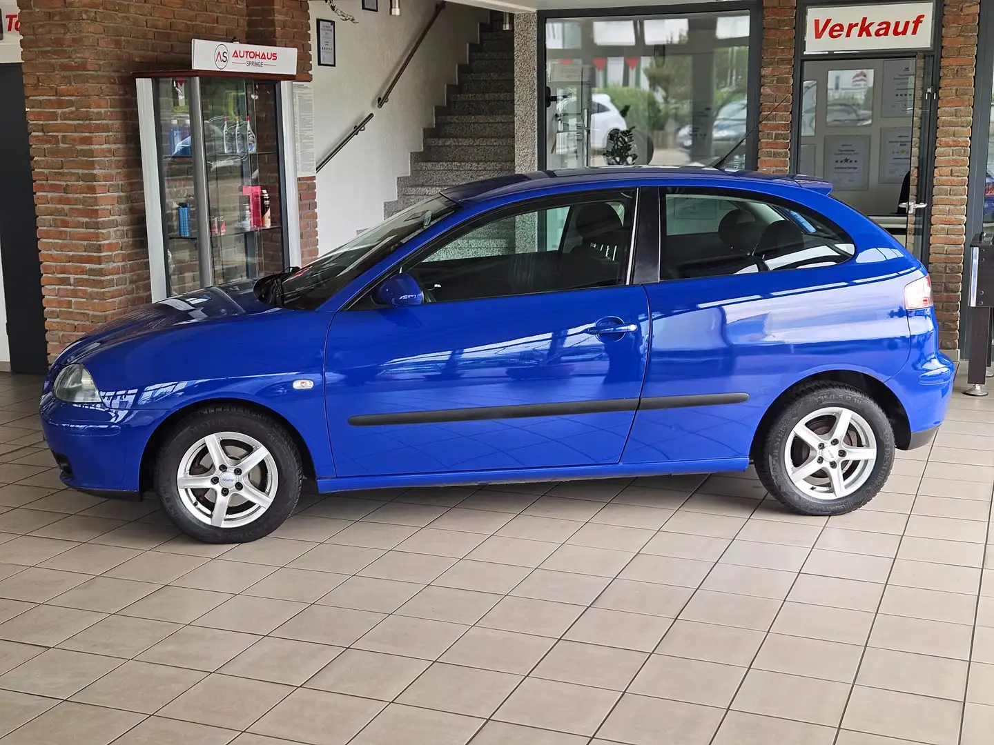 SEAT Ibiza 1.4 Sport Edition *HU + Inspektion neu, Klimaauto* Bleu - 2