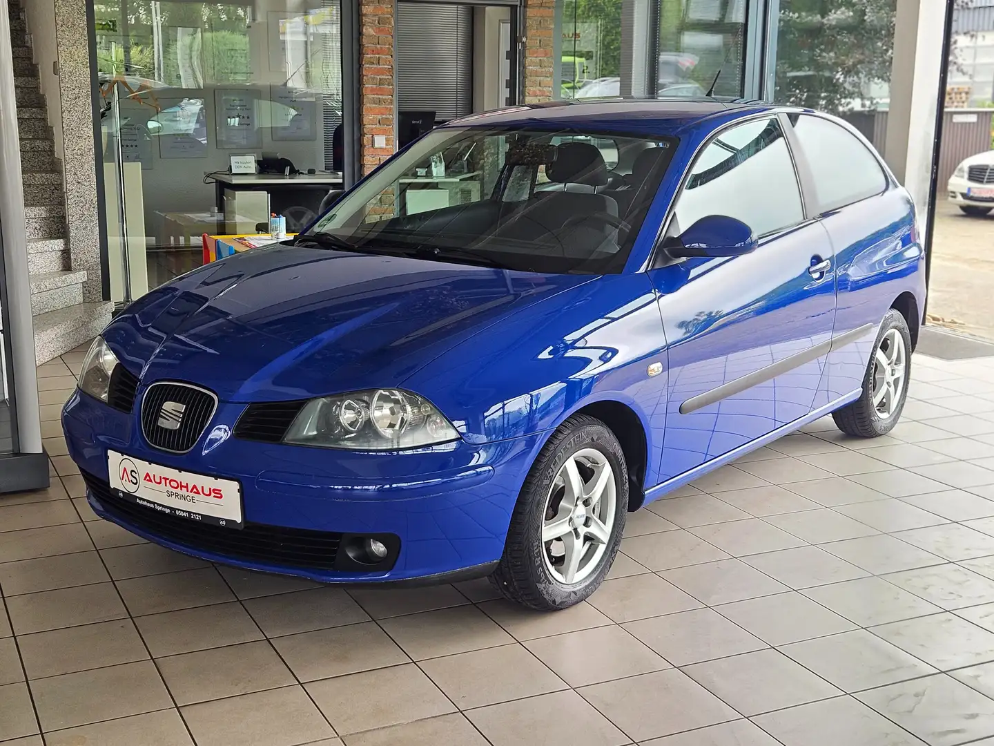 SEAT Ibiza 1.4 Sport Edition *HU + Inspektion neu, Klimaauto* Bleu - 1