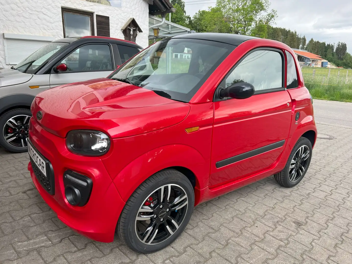 Microcar Due DCI MUST Mopedauto Auto ab 15J Leicht-KFZ Carplay Rouge - 2