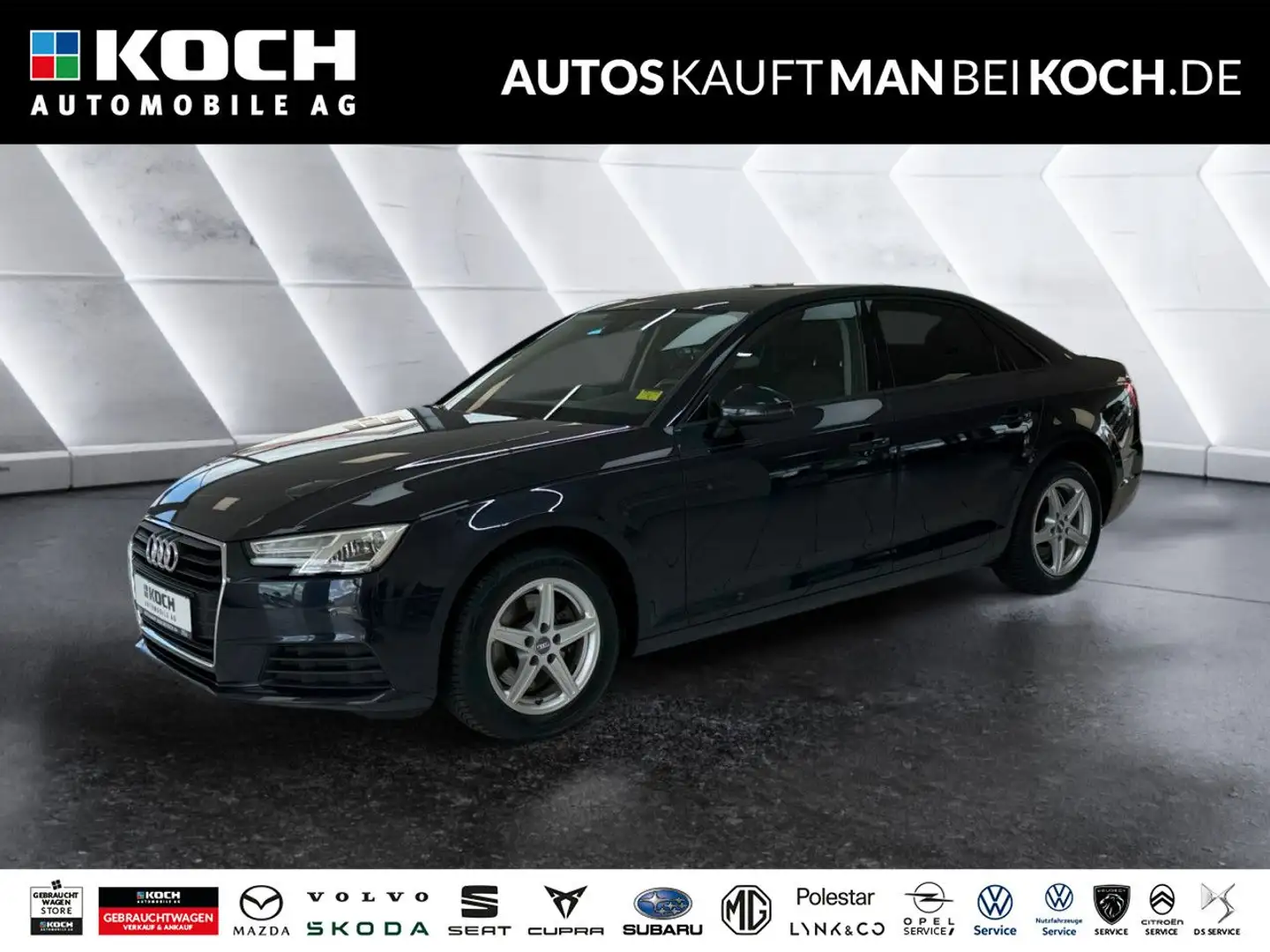 Audi A4 1.4 TFSI DSG STHZG SHZ PDC XENON TEMP NAV Navi Blau - 1