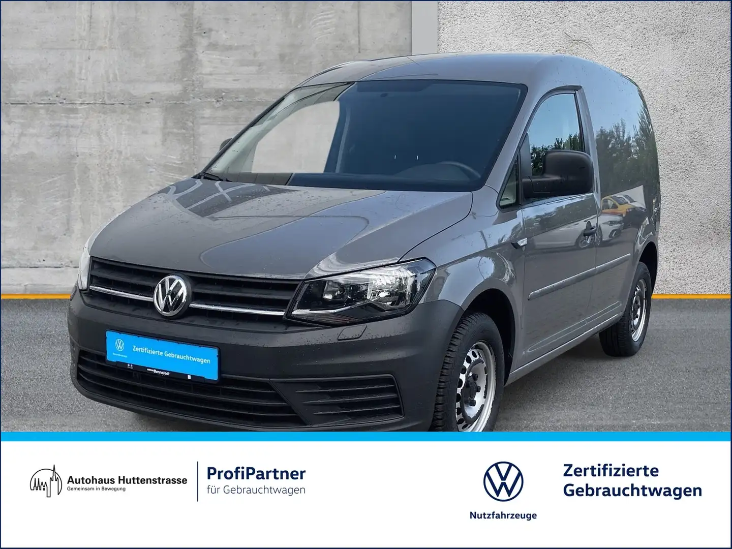 Volkswagen Caddy Kasten 1.0 TSI KLIMA PDC Grau - 1