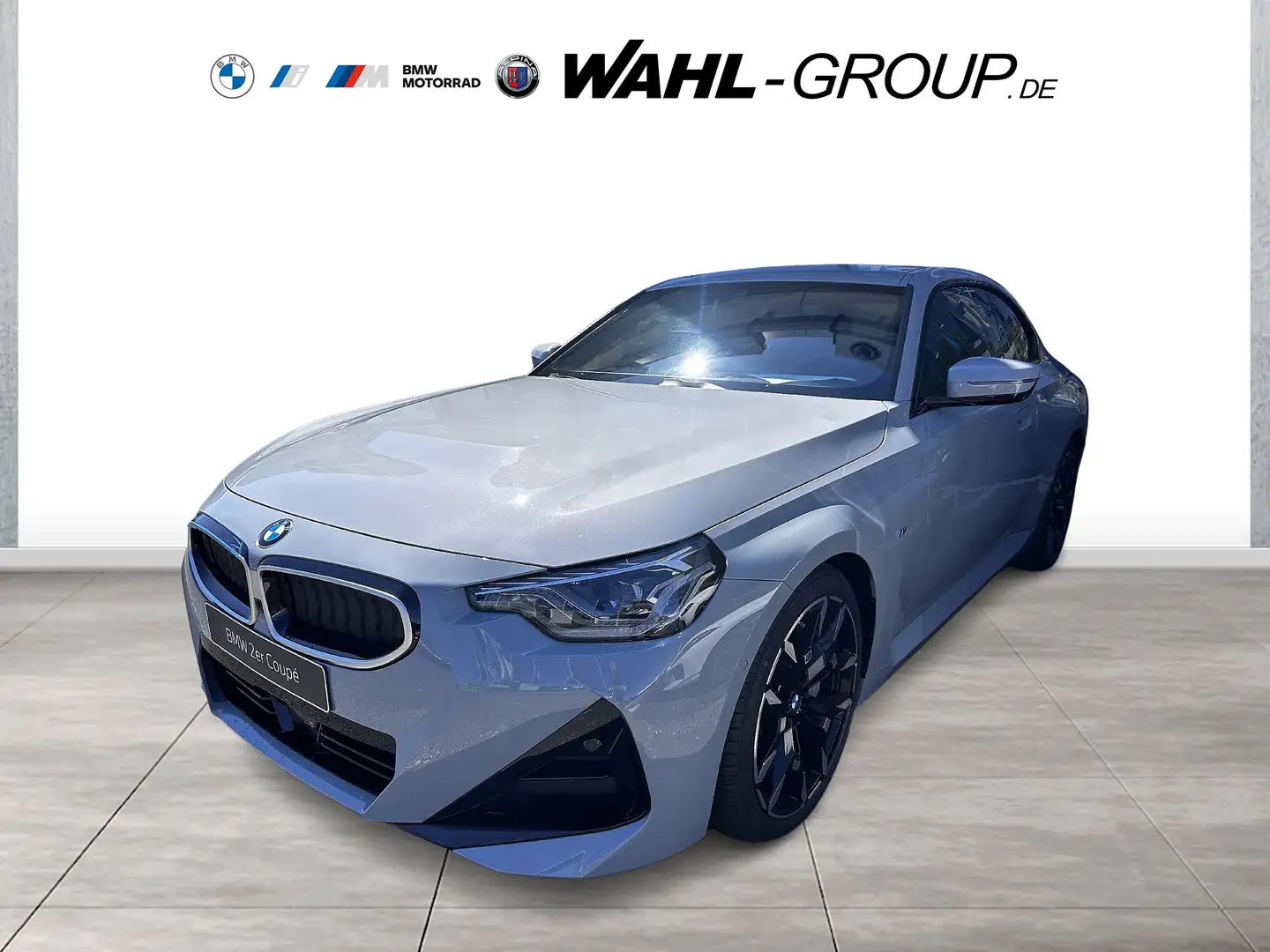 BMW 230 i Coupé M Sport ACC HiFi HeadUp Navi LED Grau - 1
